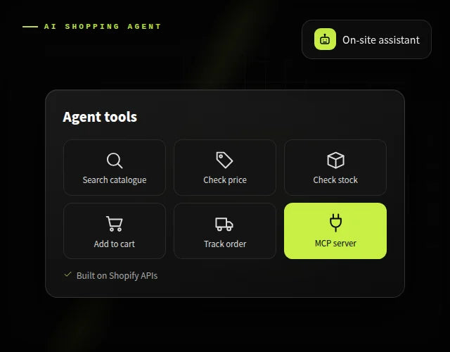 Custom AI shopping agents