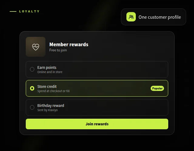 Loyalty, subscriptions & retention
