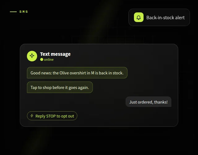 SMS marketing