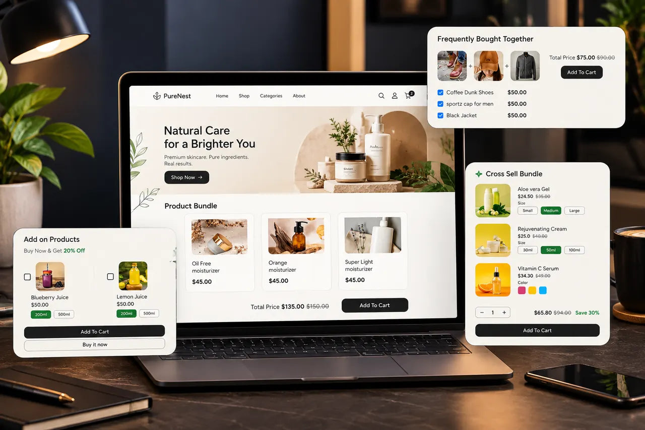 Bristm Bundle app shown on a storefront